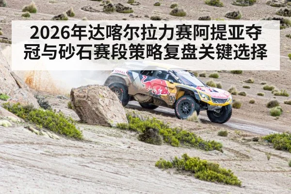 Dakar Rally desert car